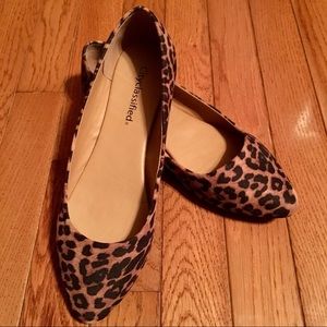 NWOT Leopard Flats